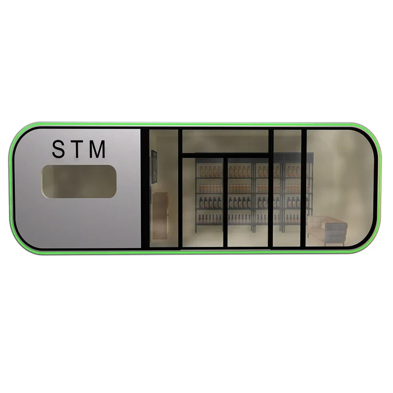 Контейнерная комната космическая капсула мобильный дом офис живописное место