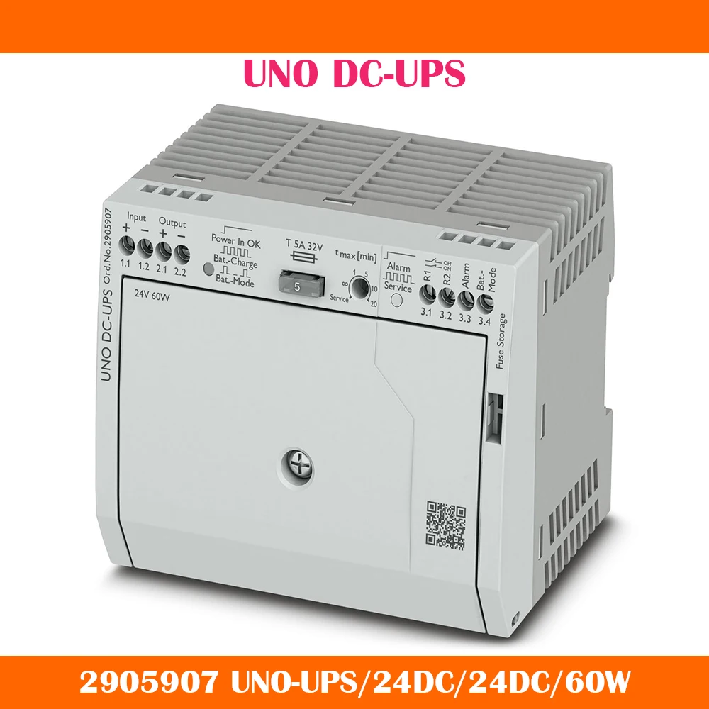 

2905907 New UNO-UPS/24DC/24DC/60W UNO DC-UPS 24VDC 0.8Ah For Phoenix Uninterruptible Power Supply Work Fine High Quality
