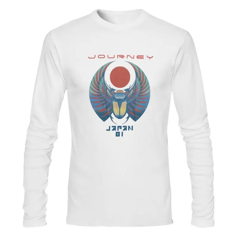 

Мужская одежда Journey Япония 81 S, M, L, XL, 2XL,3XL 4XL 5XL Серебристая футболка мужские футболки с круглым вырезом Футболка мужская одежда Топ Футболка