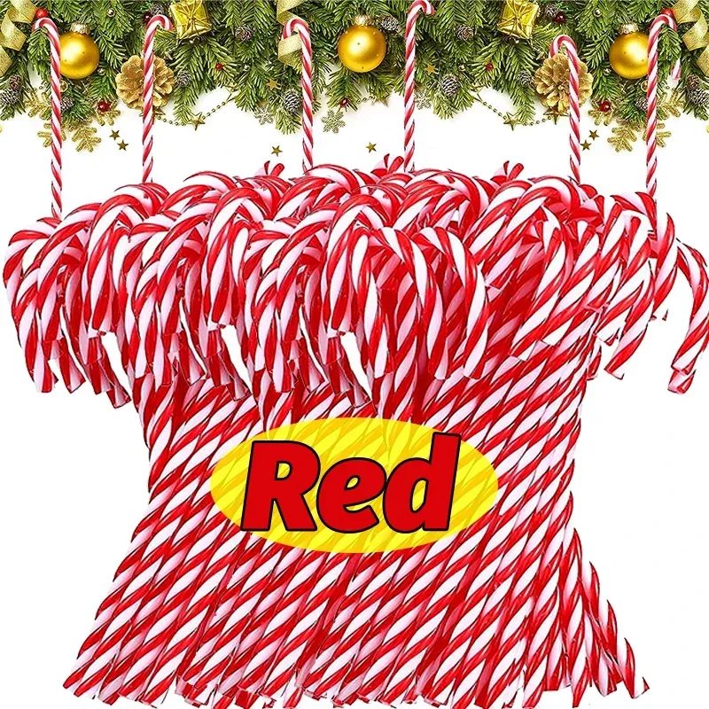 

Рождественские подвески из конфет, ПВХ, красный/зеленый, 10/20/40/60/100/120 шт