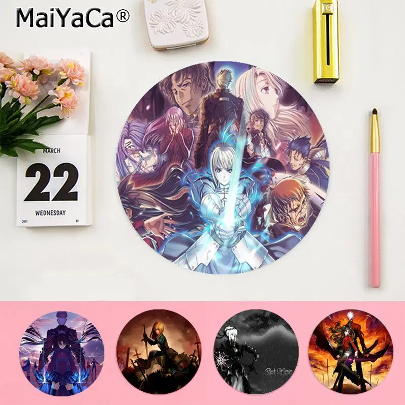 

Anime Fate Stay Night Rubber Small Big Promotion Table Mat Student Mousepad Computer Keyboard Pad Games Pad PC Computer Table