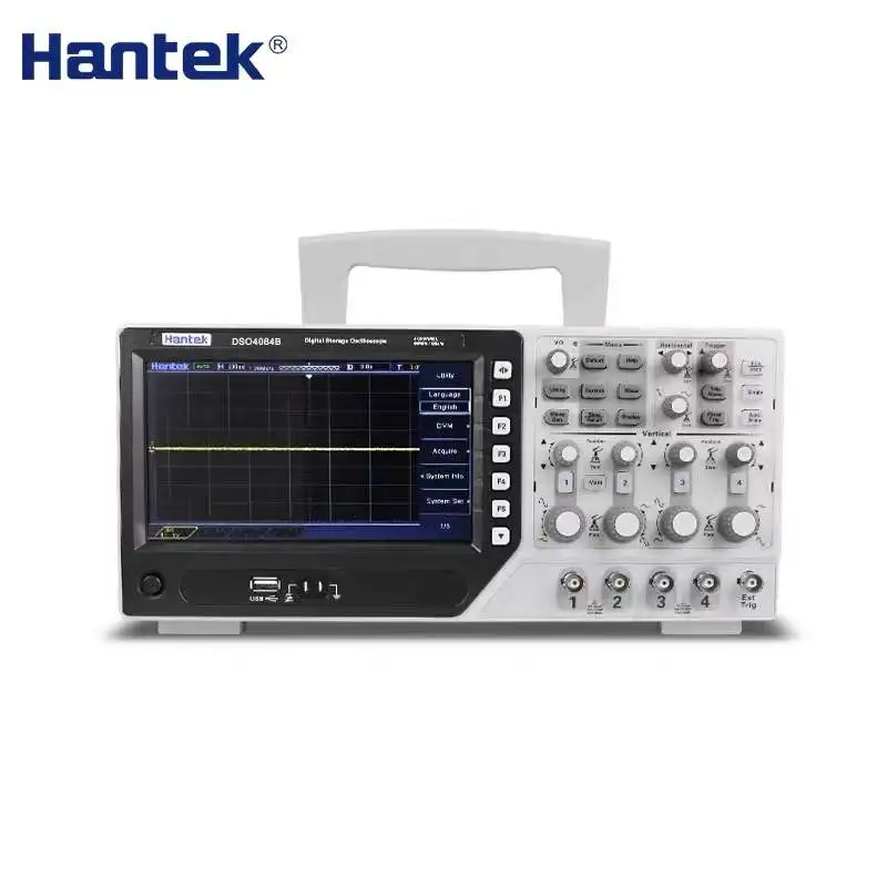 Hantai hantek DSO4084B/4104B4204B Настольный 4-канальный осциллограф 250 МГц полоса пропускания