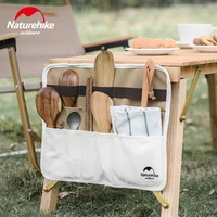 naturehike storage bag outdoor tableware storage bag portable picnic bbq chopsticks fork spoon storage pack knife storage pack