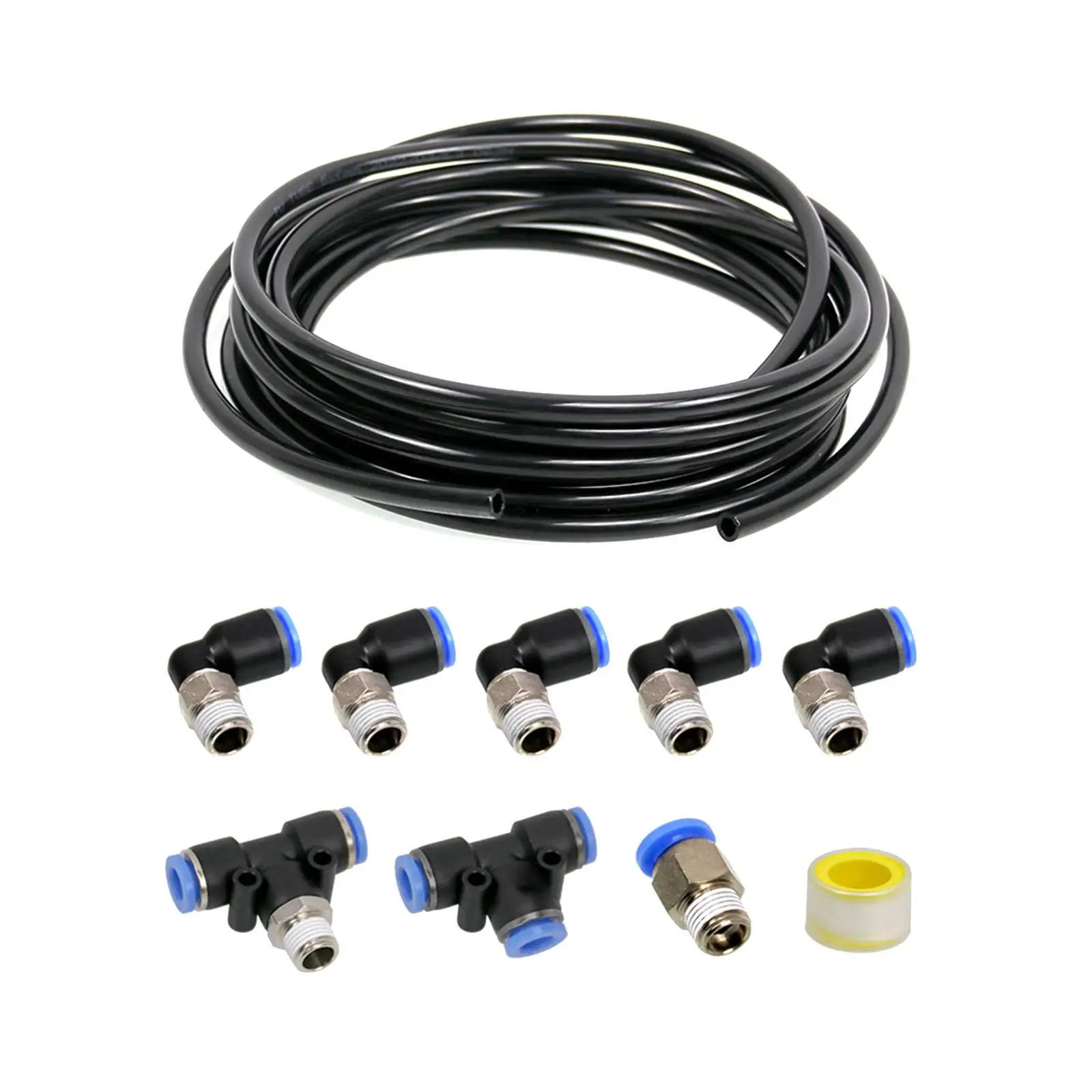 

Vacuum Fitting Kit Turbo Wastegate & Solenoid for Turbo Vehicles Black