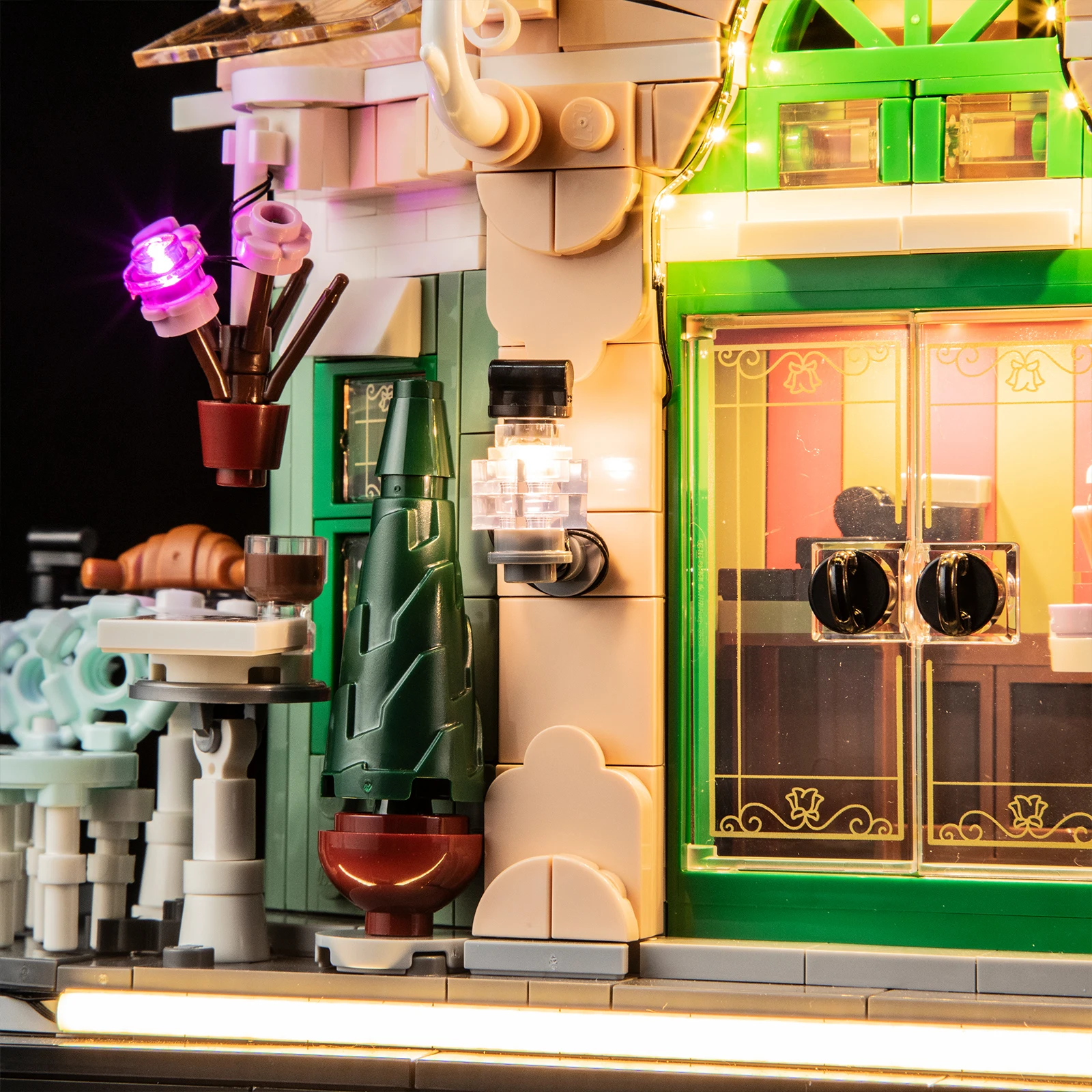 Светодиодный светильник HPROSPER 5 В (без модели) для LEGO French Café 10362 Light Up Your Building Blocks