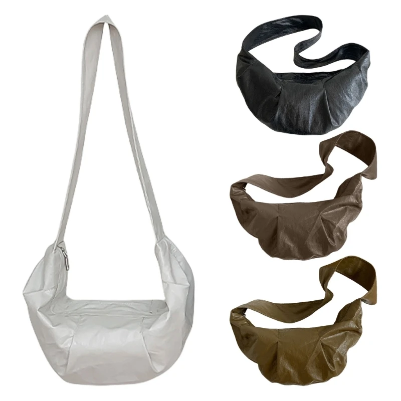 Элегантная женская сумка через плечо большая вместительная для пельменей из