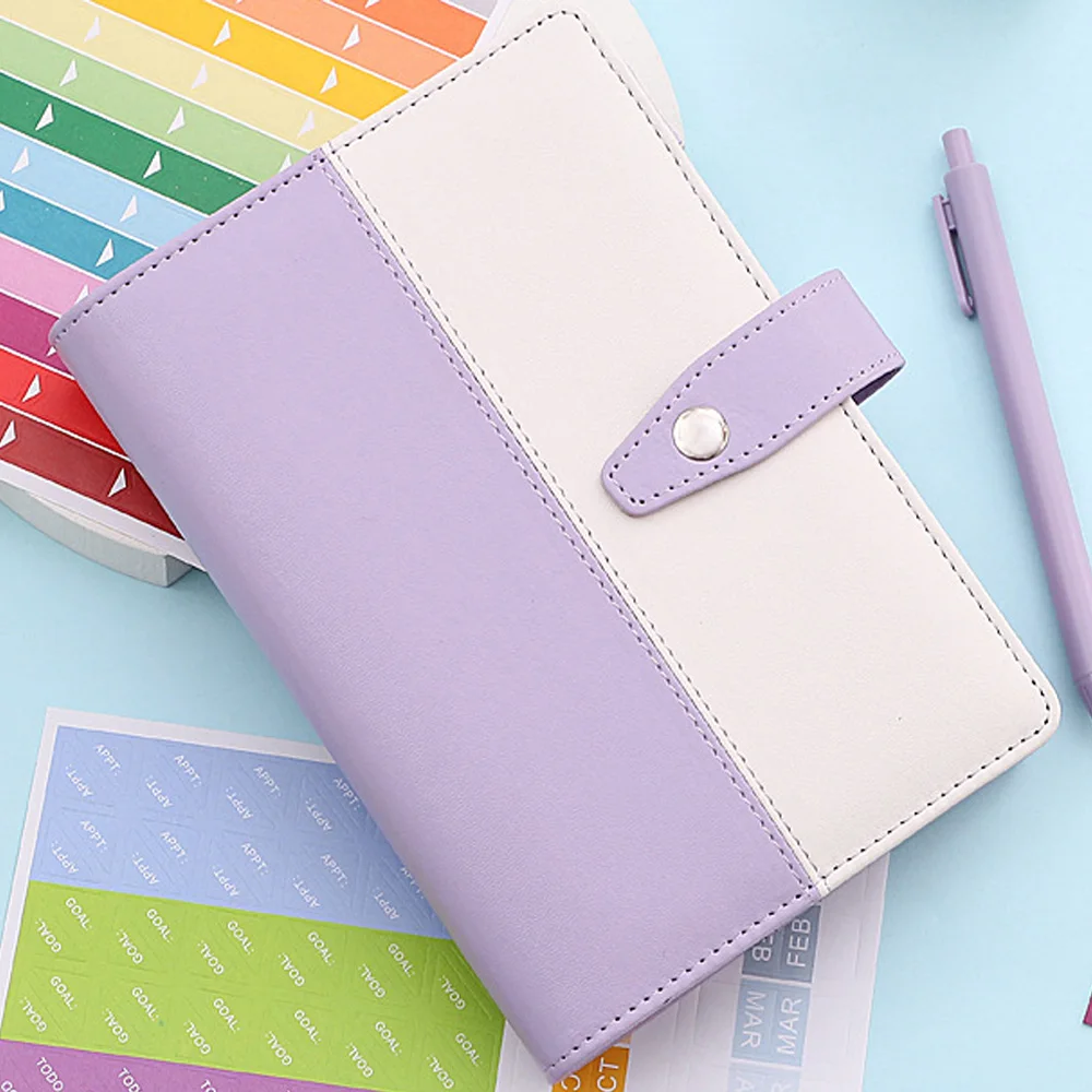

Asotagi A6 Budget Organizer PU Leather with Buckle Budget Planner Budget Binder for Budget and Money Saving Budget Planner With