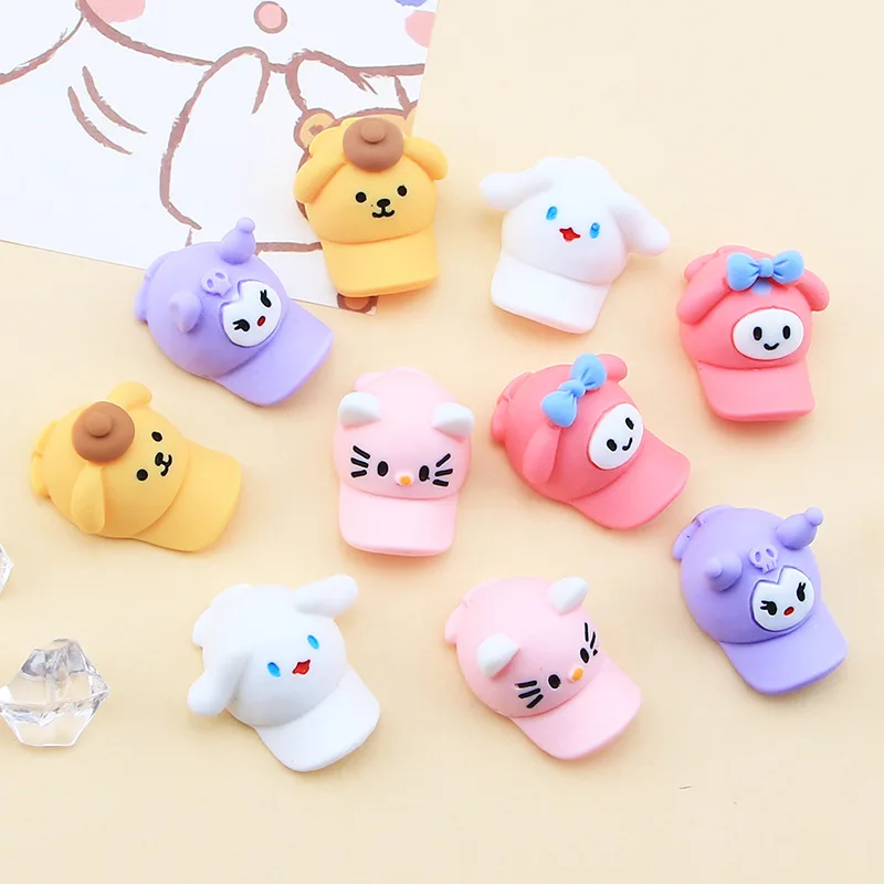 

10 шт., декоративные кабошоны для украшения телефона