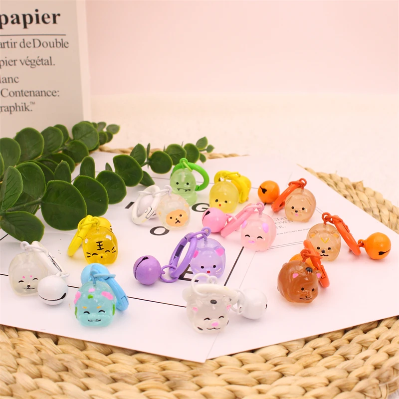 Светящийся трехмерный милый зернистый брелок с двенадцатью зодиака подвеска