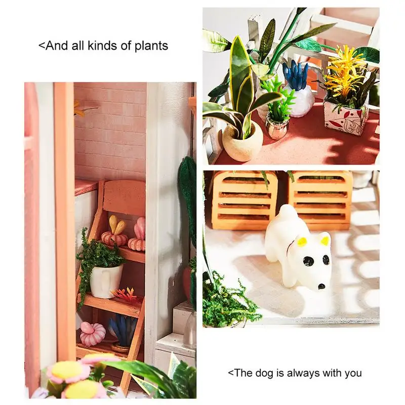 

Small Wooden House Model Cute Building Models For Kids 3D Puzzle Challenge For Adult Kids Christmas Birthday Valentine's Day
