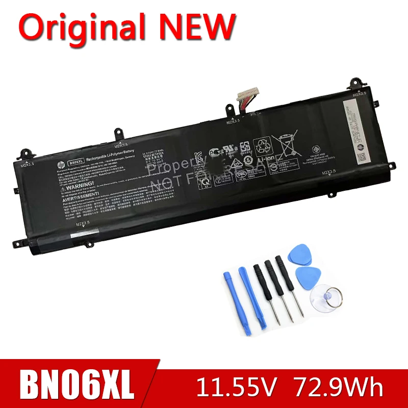 

BN06XL NEW Original Battery HSTNN-IB9A For HP Spectre X360 15-EB Convertible 15-EB L68235-1C1 L68299-005 11.55V 72.9Wh
