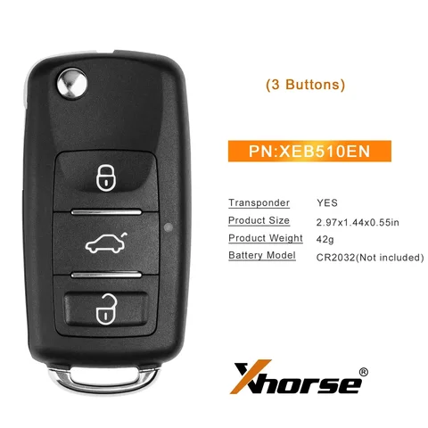 Xhorse XEB510EN Супер Пульт для Volkswagen B5 с Чипом XT27B — пример использования