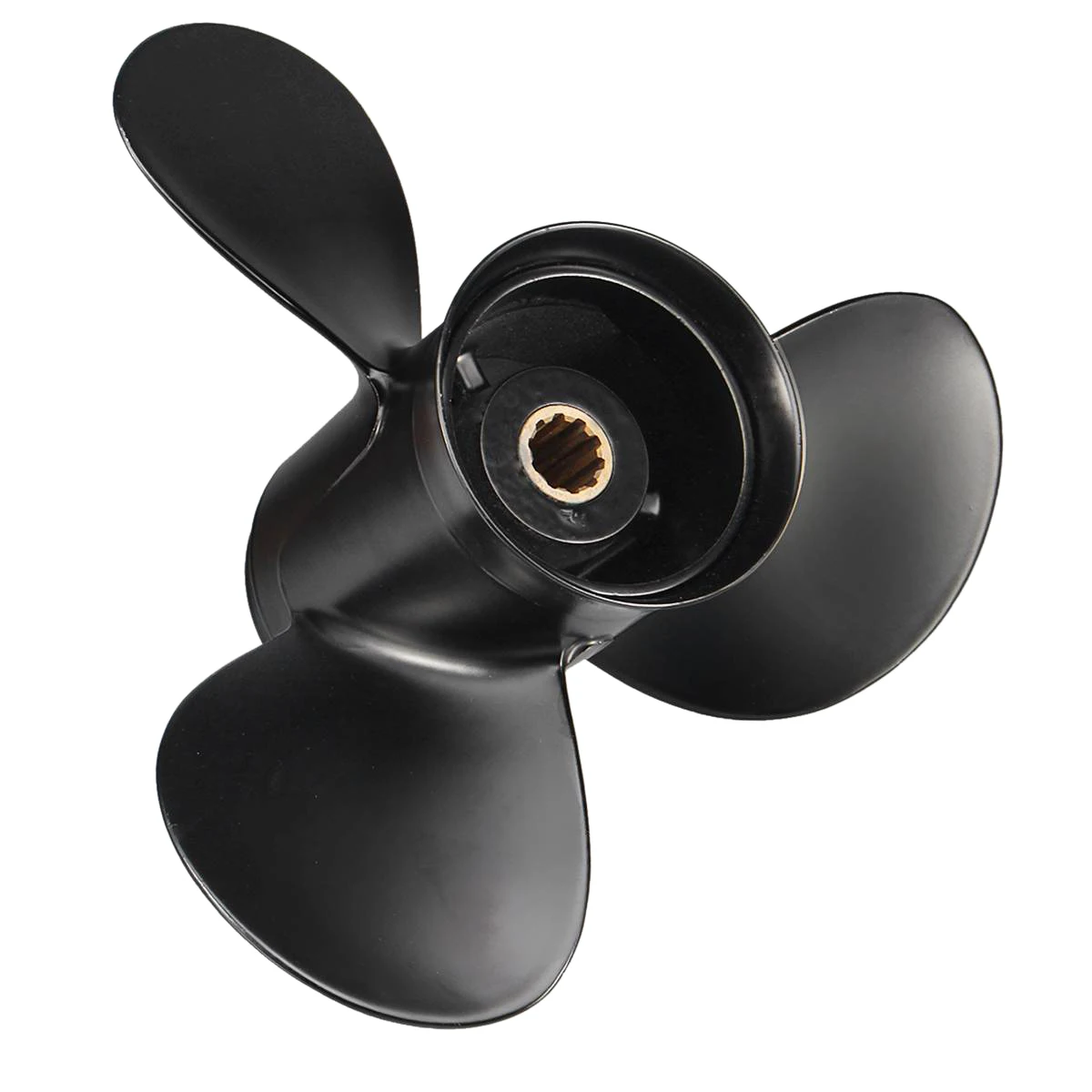 

Aluminum Alloy Marine Outboard Propeller 3R0B645250 25-30Hp 9.9 X 12 for Mercury Tohatsu Spline Tooth 3 Blade