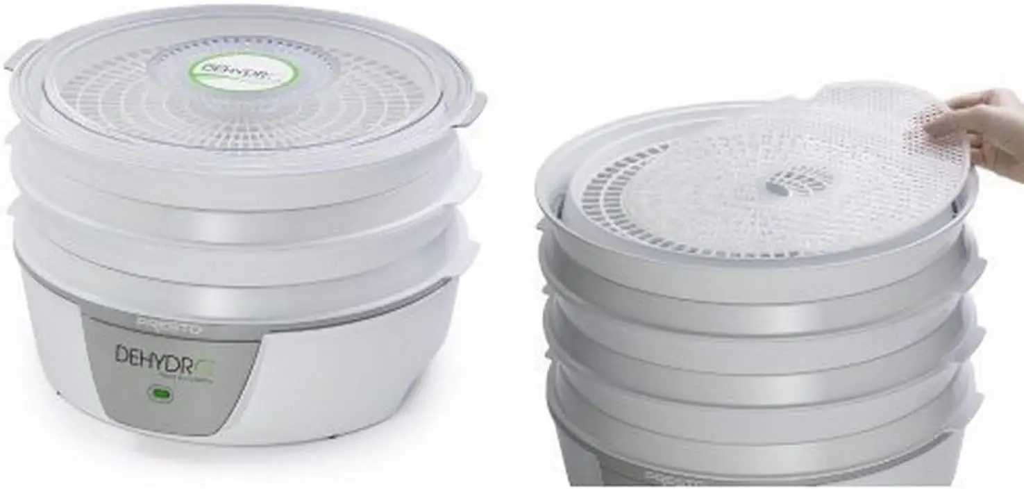 

Dehydro Food Dehydrator and 06307 Dehydro Food Dehydrator Nonstick Mesh Screens Bundle