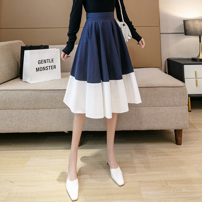 

Skirt Y2k Skirts Women 2022 Gothic Korean Fashion Clothes Harajuku Kawaii Summer Plus Size High Waist Patchwork Vintage Clothing