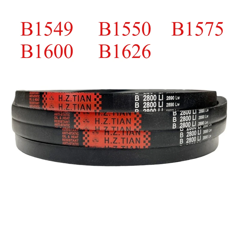 1 шт. приводной ремень резиновый ремень клиновой ремень типа B B1549B1550B1575B1600B1626Li приводной ремень (art.: 3920d39218860) - 3920d39218860