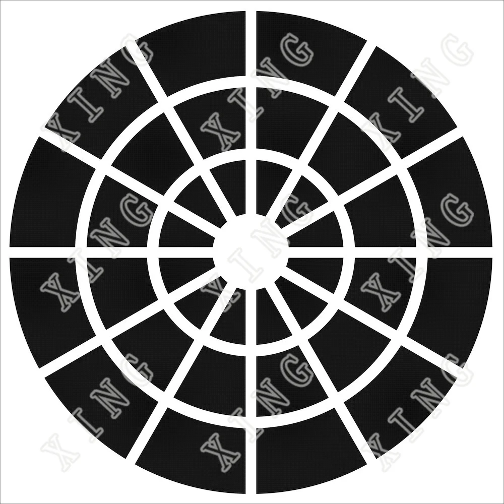 

Color Wheel 6x6 Stencil Reusable Crafts Mold 2022 Newest Hot Sale Layering Stencils Diy Paper Card Drawing Scrapbooking Coloring