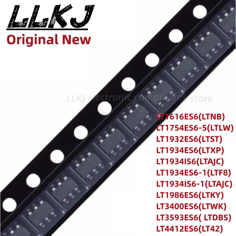 

1pcs LT1754ES6 1616IS6 1932 1986 3400 1934 3593 4412-1-5 SOT23-6 Chipset