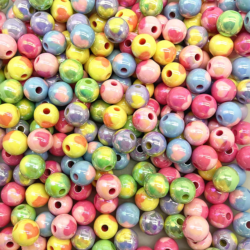 Новинка 4 шт. 14 мм/16 мм высококачественное покрытие УФ круглое акриловое