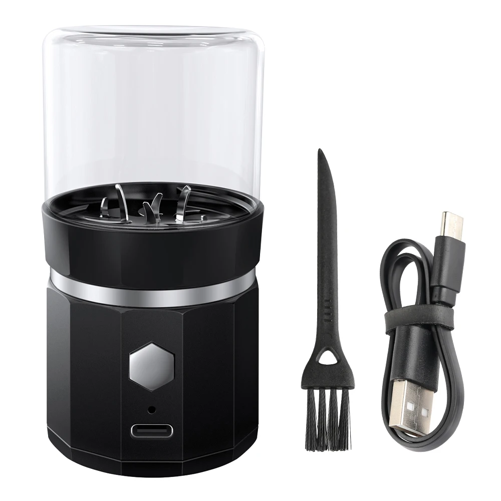 

Hot Sale LTQ Mini Tobacco Shredder Portable Electric Smoke Herbal Weed Grinder Stainless Steel Spice Crusher Smoking Accessories