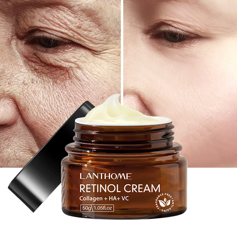 

Retinol Face Cream Anti-Aging Wrinkle Firming Lifting Brightening Moisturizing Whitening Day Cream Facial Skin Care Moisturizer