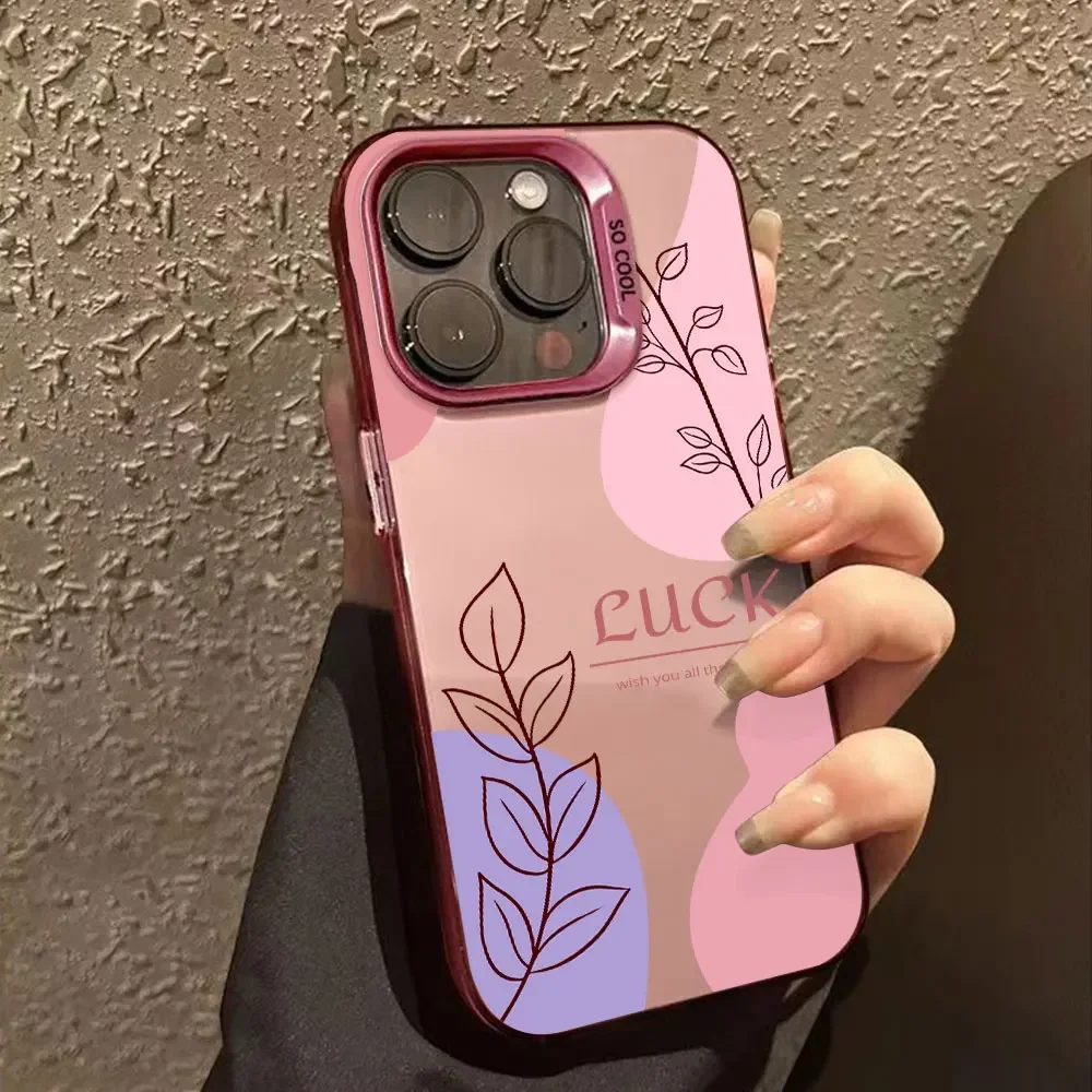 Серебристый чехол IMD для Motorola Moto G24 G04S G04 роскошный модный телефона с цветочным