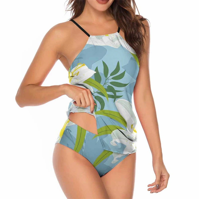 

Однотонный слитный купальник на одно плечо с оборками, облегающее бикини с высокой талией, дизайнерская пляжная Ретро-одежда со съемными лямками, мода 2023