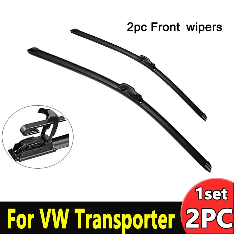 

Wiper LHD Front Wiper Blades For VW Transporter Caravelle T5 2006 - 2013 Windshield Windscreen Front Window 24"+24"