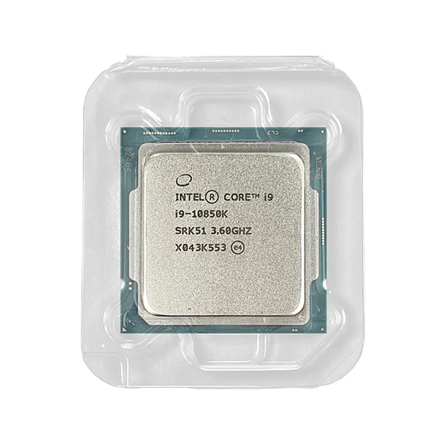 

cpus Core i9-10850K NEW for Intel i9 10850K 3.6 GHz Ten cores-Core 20-Thread CPU Processor L3=20M 125W LGA 1200 but no fan
