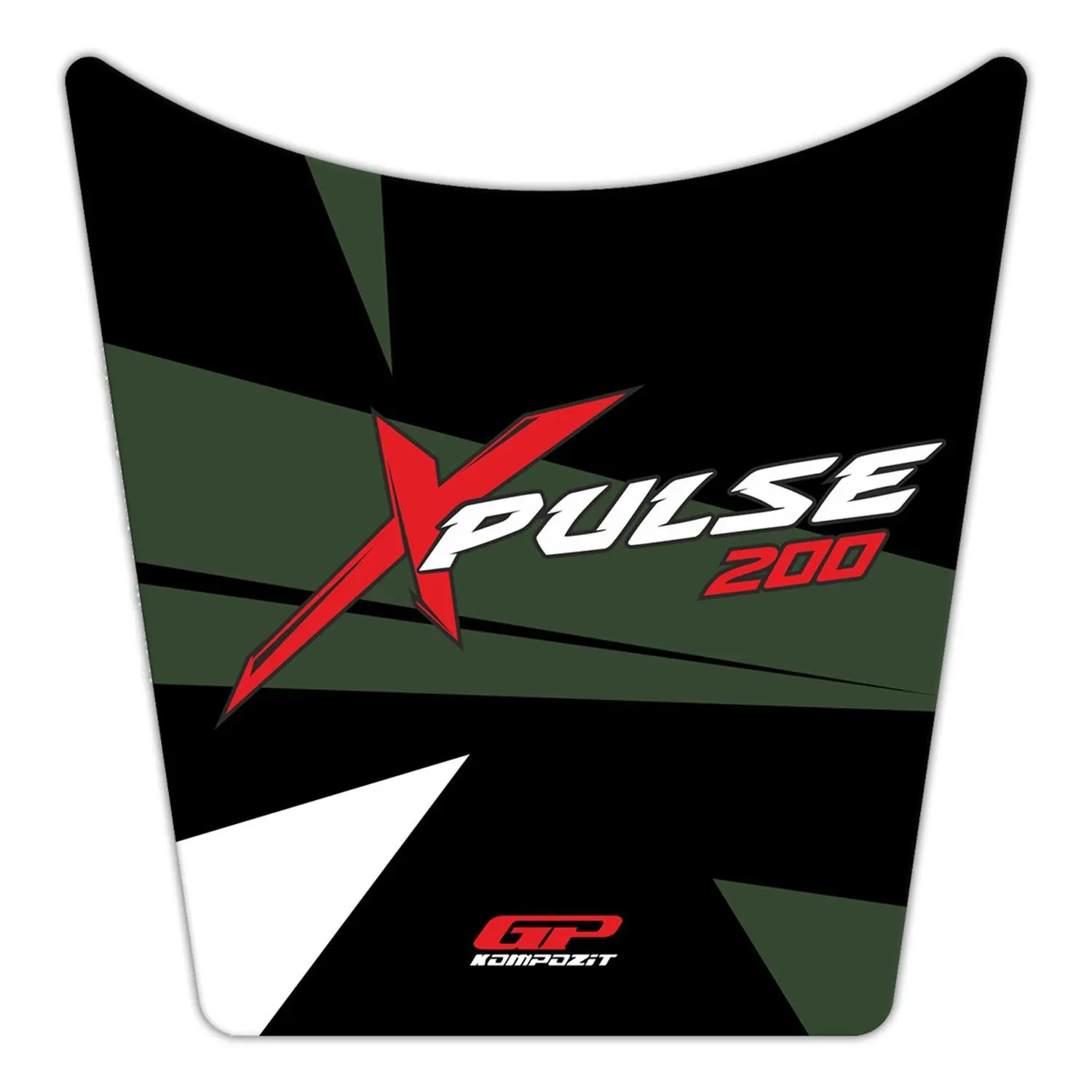 

GP композитный для X-Pulse 200 2020-2022 совместимый зеленый резервуар