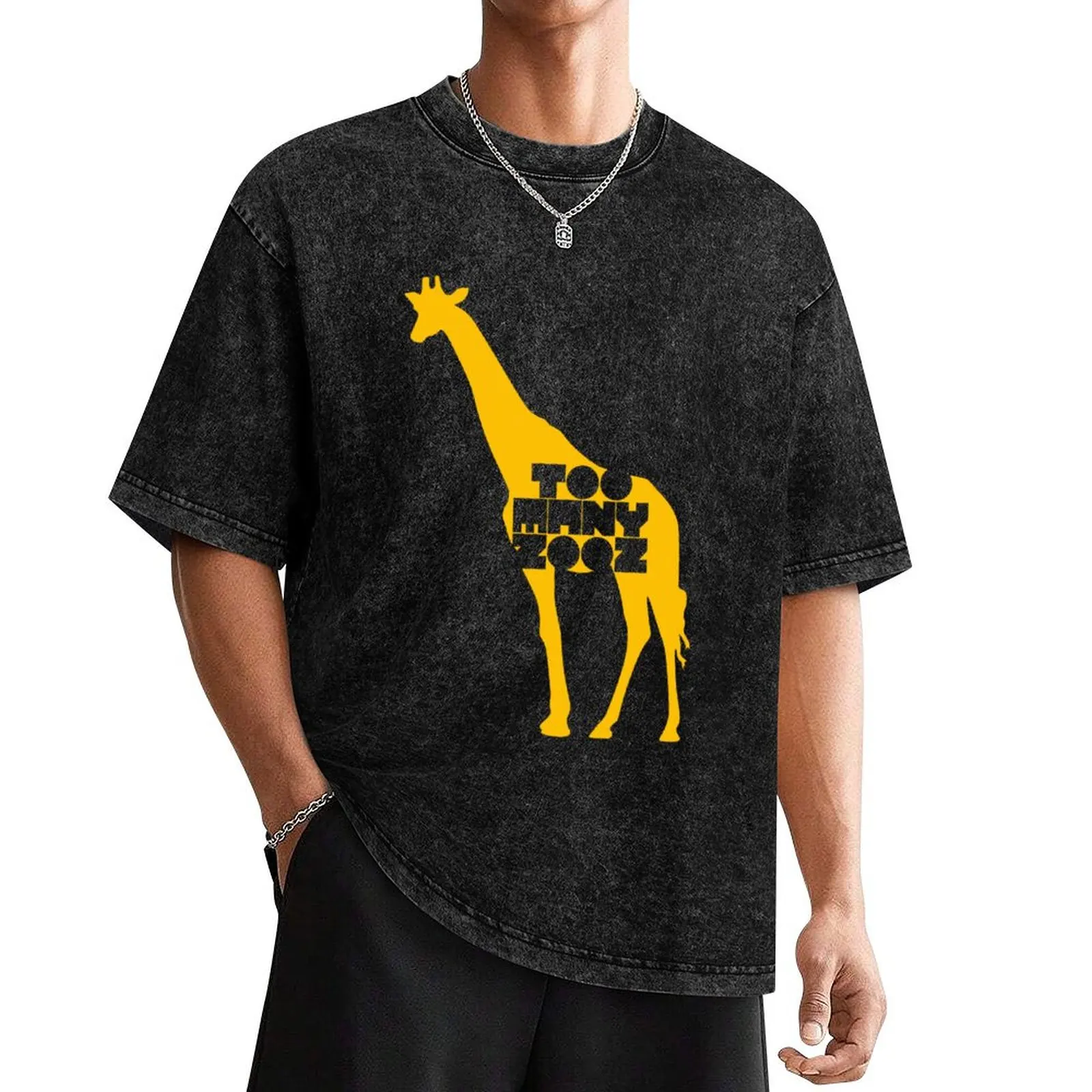 Футболка TOO MANY ZOOZ новое издание аниме-фигурки синие армейские футболки для мужчин