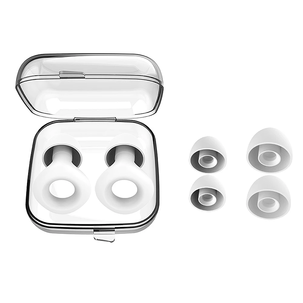 Многоразовые силиконовые беруши для сна и плавания