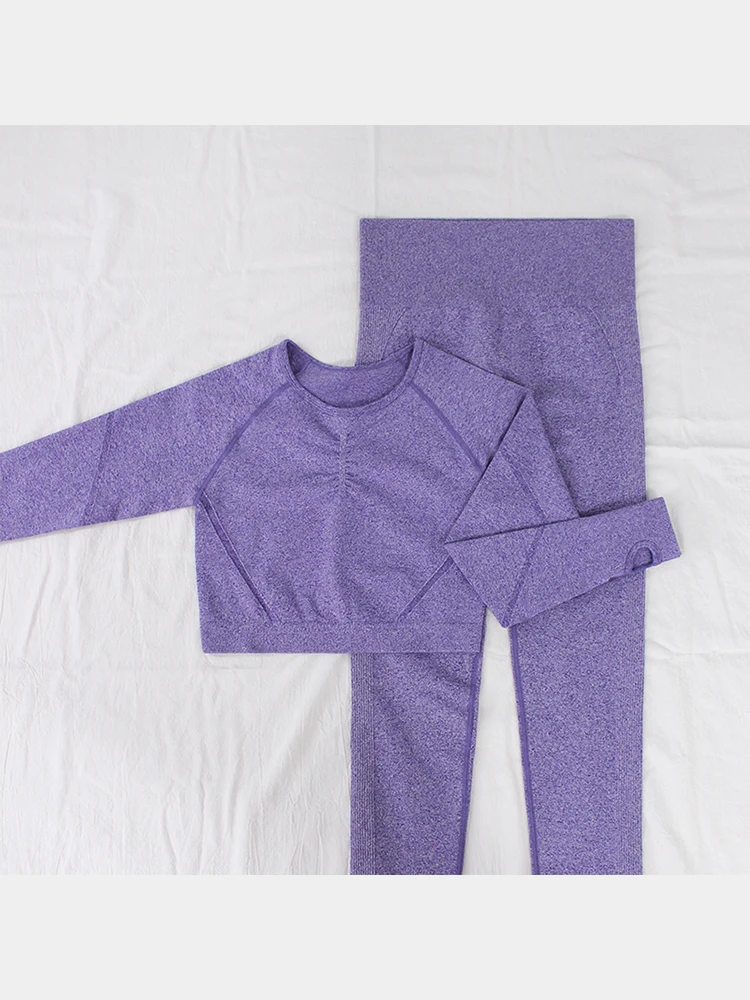 

Комплект NORMOV из двух предметов, женские комплекты для йоги, женская одежда для спортзала, спортивный костюм с улыбкой, обтягивающие повседн...