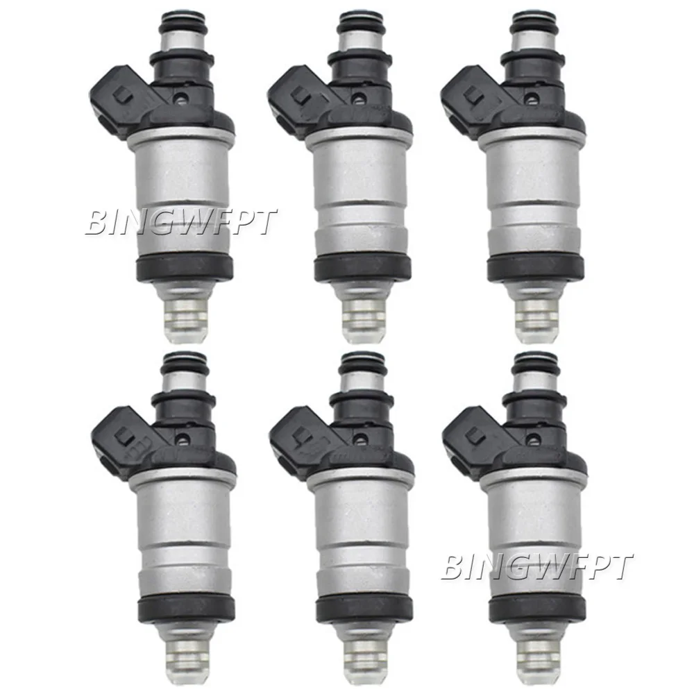 

6PCS 06164-P0A-000 Fuel Injectors For Honda Accord Prelude 2.0 2.2 Acura Prelude 1986-1997 OE.# 06164P0A000