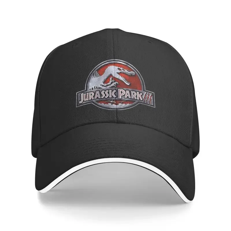 

Punk Jurassic Park Dinosaur Print Baseball Cap Unisex Adult Adjustable Dad Hat Women Men Hip Hop