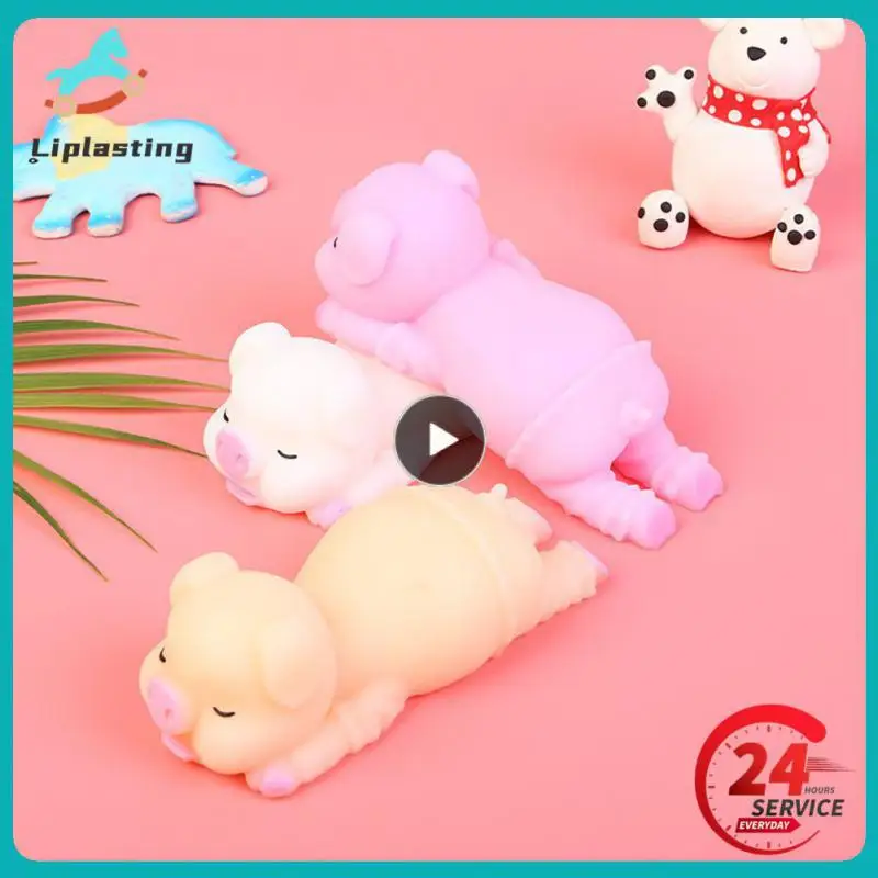Сжимаемая игрушка кавайное животное антистрессовый мяч сжимаемая