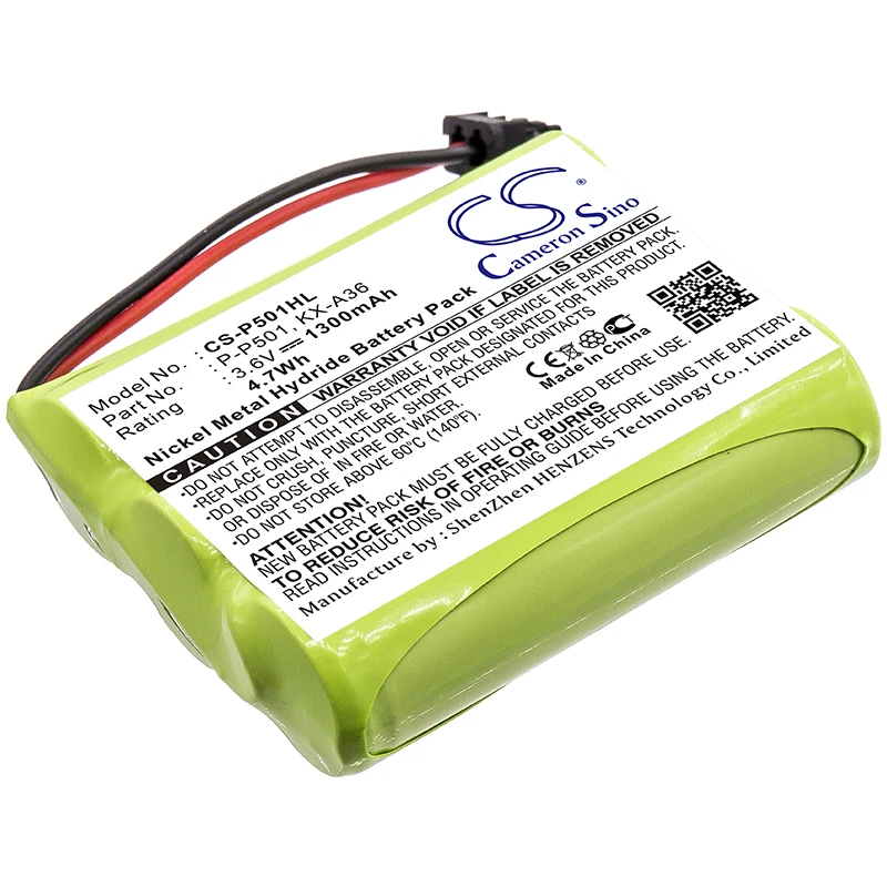 

Cameron Sino Cordless Phone Replacement Ni-MH Battery 1300mAh For TBR-8000 GE BT-311, FD-4809, FD- Free Tools