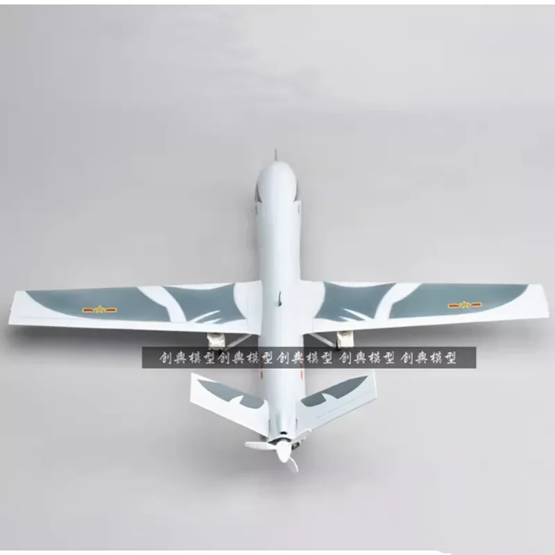 Фото Литой под давлением масштаб 1/26 Wing-loong Drone, модель самолета из сплава, украшение, готовая беспилотная коллекция самолетов-резонансов №4