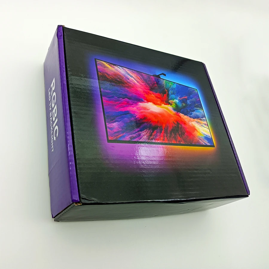 

Погружной ТВ-бокс JEJA с подсветкой и синхронизацией, градиентные RGB-лампы для телевизора, визуальные фонари с подсветкой, синхронизация с экр...