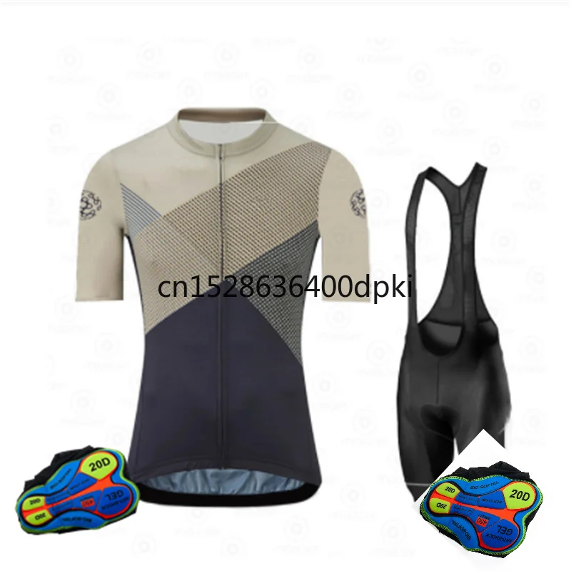 

Cycling suit short sleeve strap set men's comfortable breathable fast drying cycling suit fast drying cycling suit