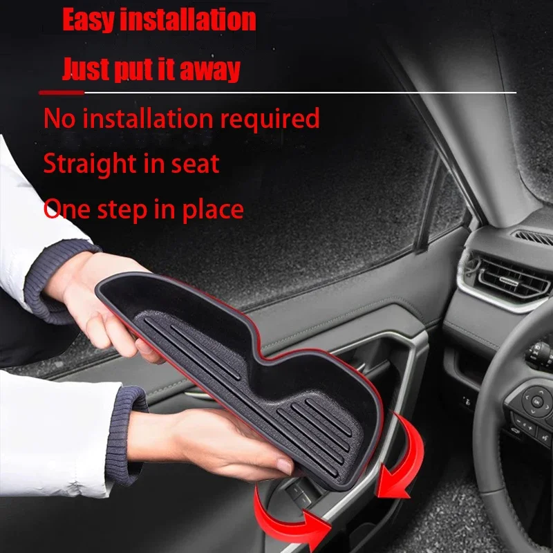 Фото Новый! Подходит для Toyota Rongfang RAV4 2023, внутреннее украшение, дверной слот, ящик для хранения автомобильных принадлежностей №3