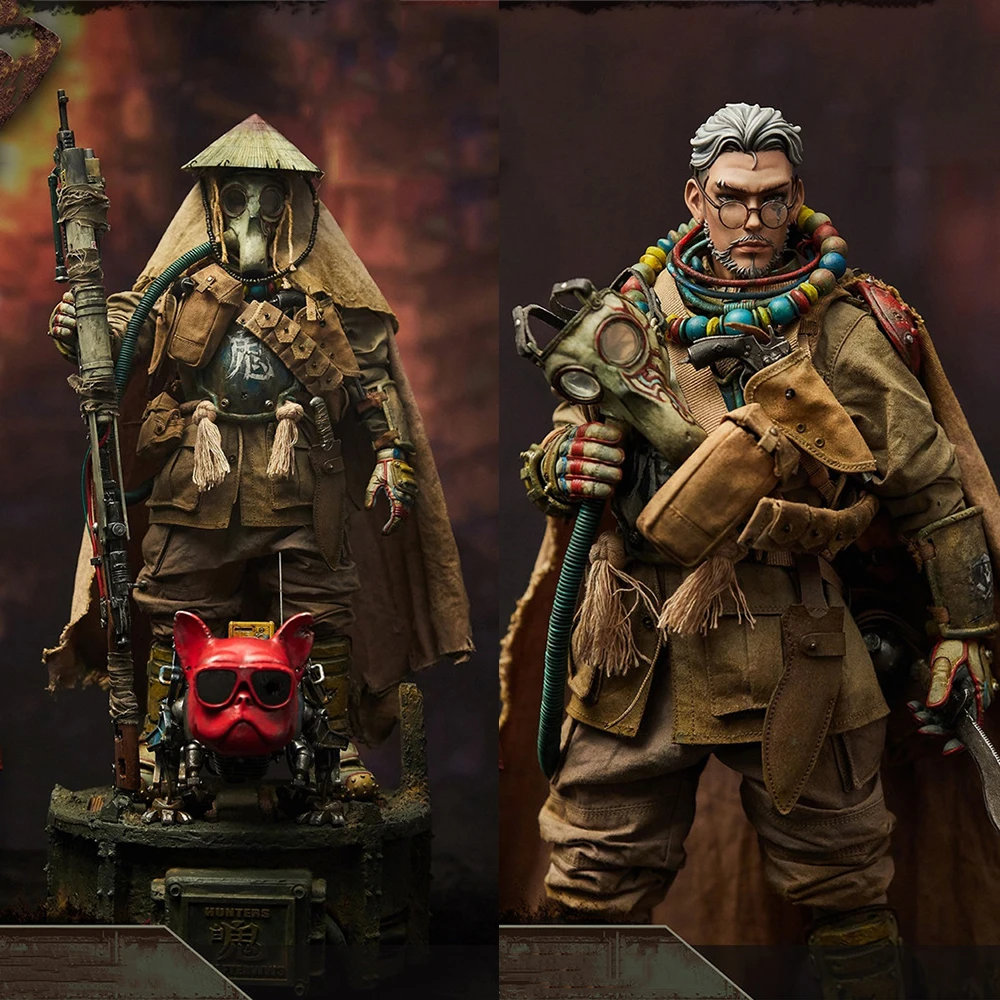 

Blitzway BW-UMS 11801 1/6 Scale HUNTERS DAY AFTER World War III White Ghost Full Set 12 inches Male Solider Action Figure Model