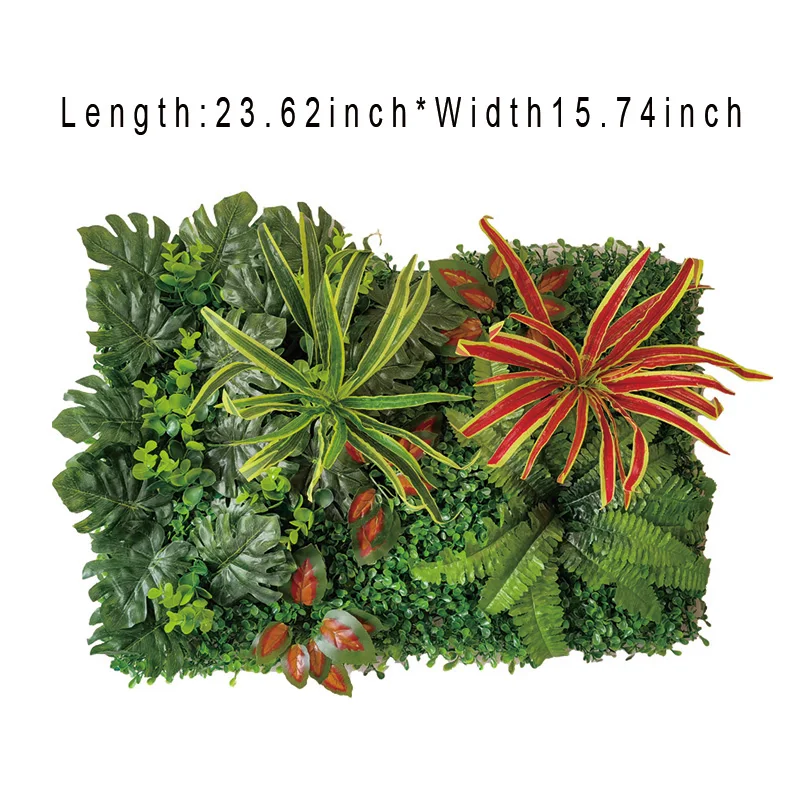 

New 40x60CM Artificial Green Plant Lawn Plant Wall Lawn Home Garden Outdoor Wedding Background Wall Decoration Plastic Lawn