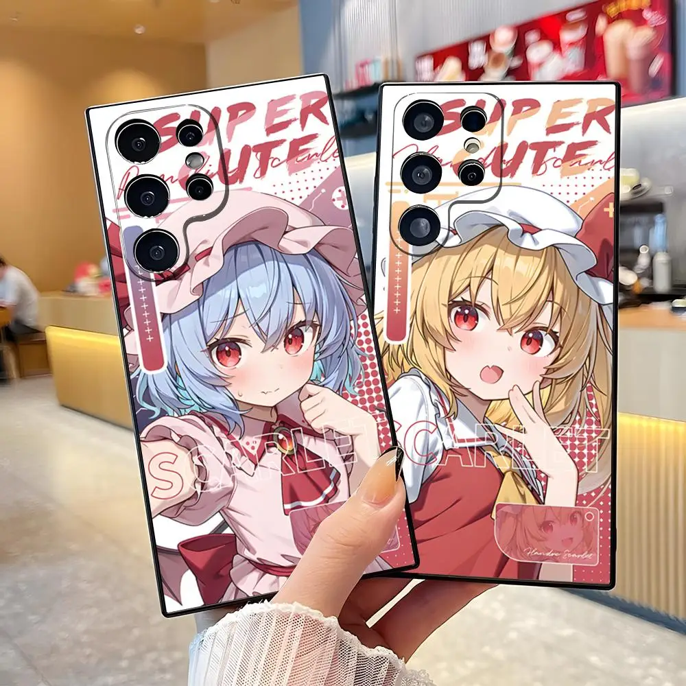 Фото Чехол для телефона T-Touhou ProjectS для Samsung S26 S25 Edge S24 S23 S22 S21 Ultra Plus Fe A55 56 15 4G 5G Galaxy, силиконовый чехол №1