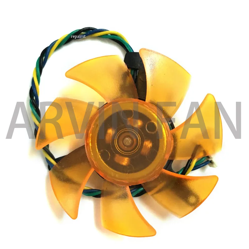 Вентилятор для видеокарты PLD05010S12H, оригинальный вентилятор для видеокарты, 12 В, 0,2 а, диаметр лезвия вентилятора для видеокарты 45 мм, расстояние отверстия 39 мм