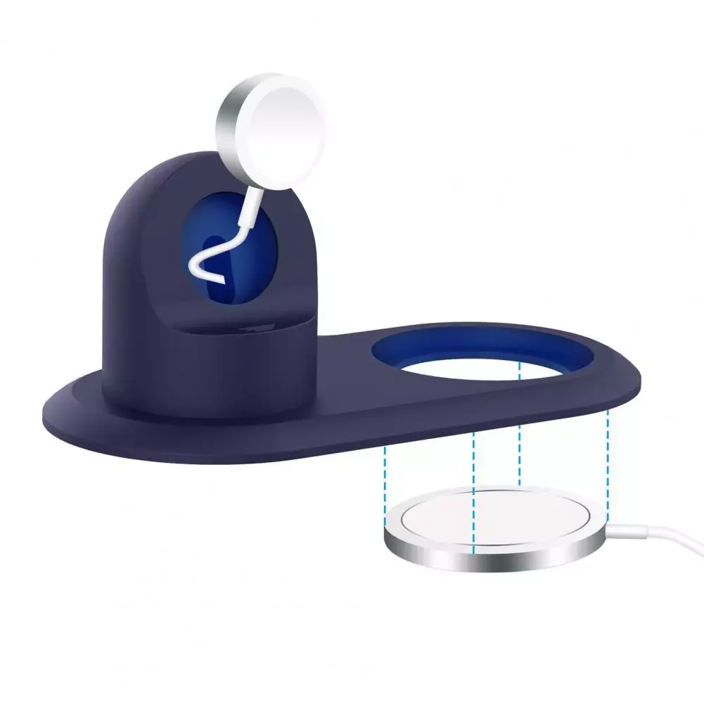 

Simple Operation Portable Watch Wireless Charger Station Dock Holder for iPhone 12 Series