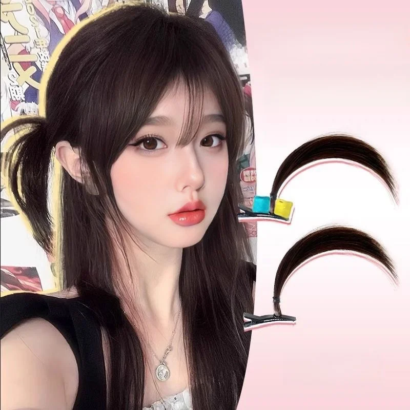 Dangmao Bun Shuiyuan Qianhe Same Sle двойная заколка для волос с куриными перьями встроенные