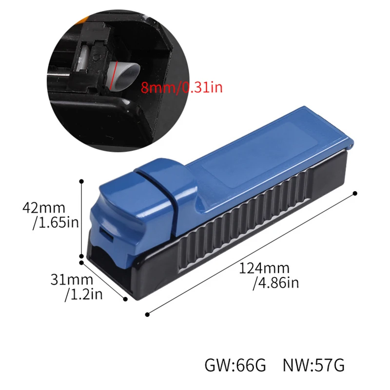 Машина для сигарет с одной трубкой роликовый Разливочный аппарат пустыми