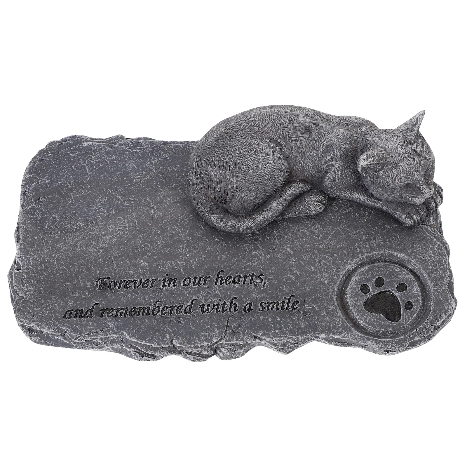 

Memorial Cat Stone Memorial Gift Grave Stones Garden Marker Resin Dog Gifts Headstones Outdoor Tombstone Tombstones