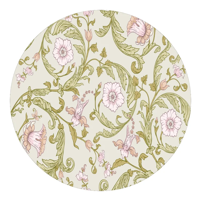 Круглый ковер в стиле бохо для спальни дивана обивки домашний устойчивый к